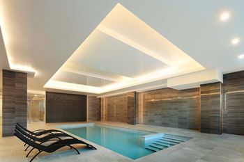 Indoor saltwater pool